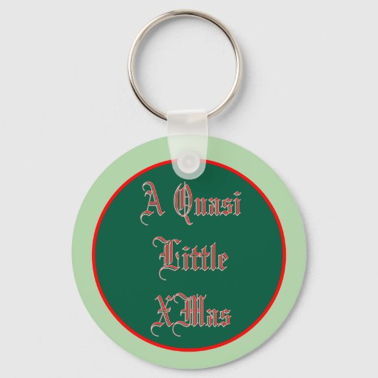 Porte-clés A Quasi Little Christmas (Recto)