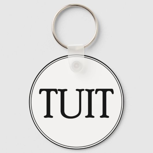 Porte-clés A Round Tuit (Recto)