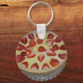 Porte-clés A strawberry cake (Recto)