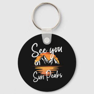Porte-clés À Sun Peaks Vacances Ski