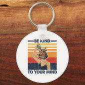 Porte-clés À Votre Esprit Pour La Sensibilisation À La Santé (Recto)