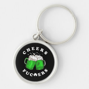 Porte-clés À votre santé Saint-Patrick Bière Drôle