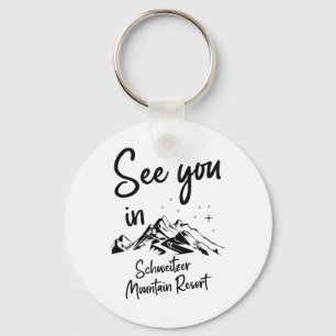 Porte-clés À vous voir à la station de ski Schweitzer Mountai