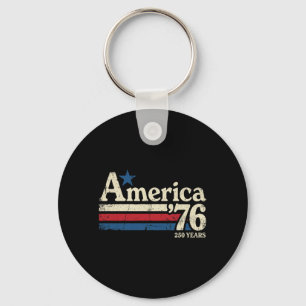 Porte-clés Aamerica 76 Rétro 250 Ans 1776 2026 250ème