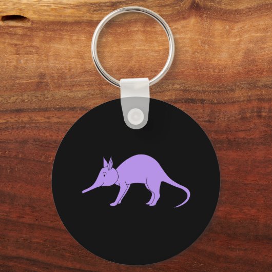 Porte-clés Aardvark violet (Recto)