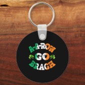 Porte-clés Aaron Erin Go Bragh Shamrock St.patrick's Day  (Recto)