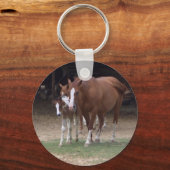 Porte-clés AB- Porte - clé de chevaux (Recto)