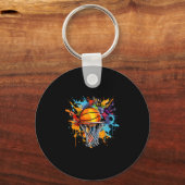 Porte-clés Äbäsketllco. Colorful Sketll Graphic (Recto)