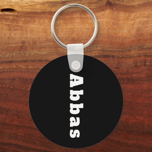 Porte-clés Abbas (Recto)