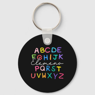 Porte-clés Abc Elemeno jardin d'enfants Enseignant Garçon fil