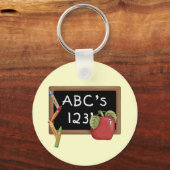 Porte-clés Abcs 123s Tshirts et cadeaux (Recto)