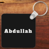 Porte-clés Abdullah (Verso)