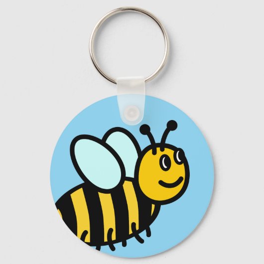 Porte-clés abeille (Recto)