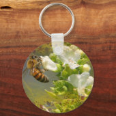 Porte-clés Abeille à fleurs (Recto)