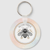 Porte-clés Abeille à miel (Verso)