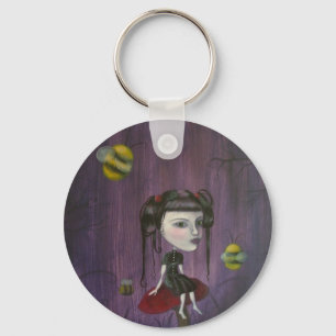 Porte-clés Abeille-Chaîne
