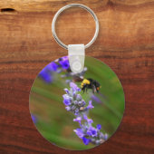 Porte-clés Abeille en Lavender (Recto)