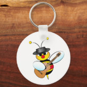 Porte-clés Abeille flamenco espagnole (Recto)