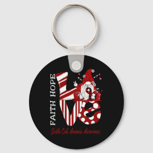 Porte-clés Abeille Gnome Love Sickle Cellule Anémie Sensibili