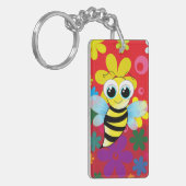 Porte-clés Abeille heureuse (Devant gauche)