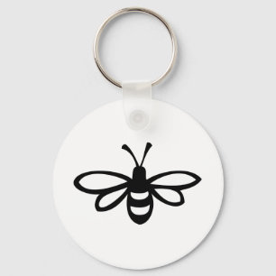 Porte-clés Abeille [noir]
