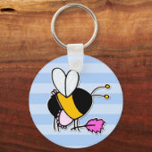 Porte-clés abeille ouvrière - domestique (Recto)