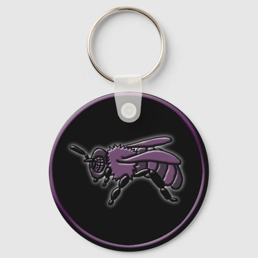 Porte-clés Abeille, porte - clé (Recto)