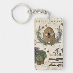 Porte-clés Abeille Vintage française moderne