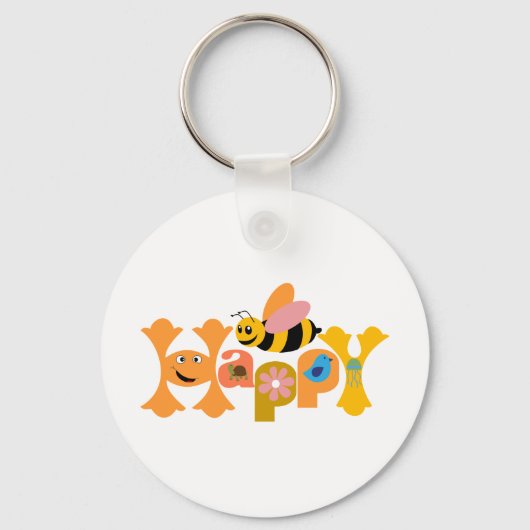 Porte-clés Abey Happy (Recto)
