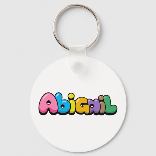 Porte-clés Abigail (Recto)