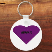 Porte-clés Abigail (Recto)