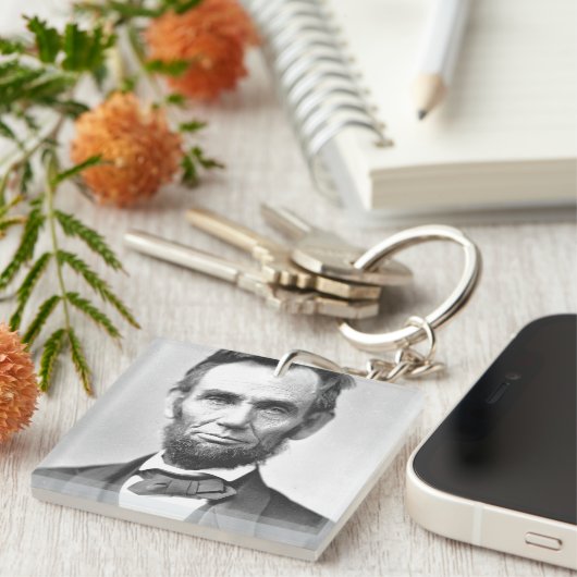 Porte-clés Abraham Lincoln (Devant Droit)