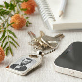 Porte-clés Abraham Lincoln : 16ème Président de l'Amérique (Côté )