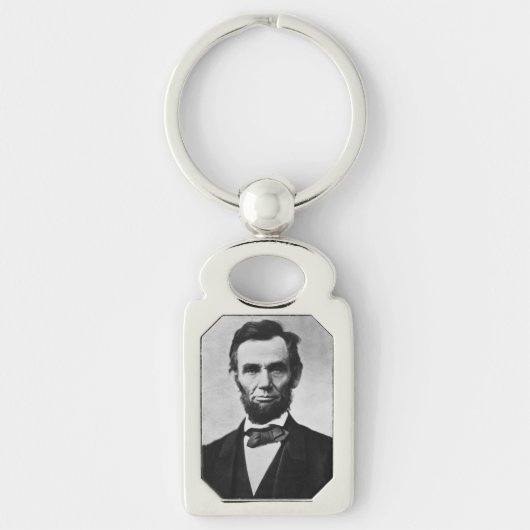 Porte-clés Abraham Lincoln : 16ème Président de l'Amérique (Devant)