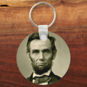 Porte-clés Abraham Lincoln président usa Etats-Unis Amérique (Recto)