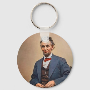 Porte-clés Abraham Lincolon