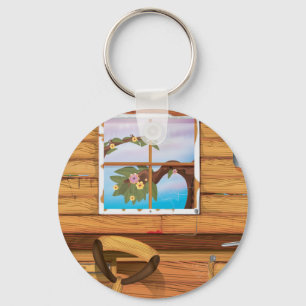Porte-clés Abri de jardin