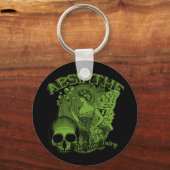 Porte-clés Absinthe Green Fairy Lady (Recto)