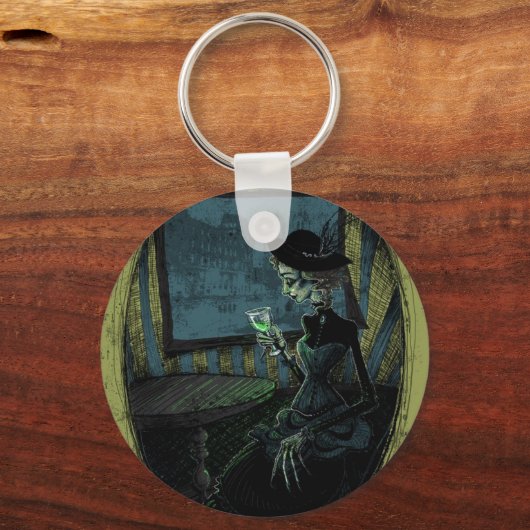 Porte-clés Absinthisme (Recto)