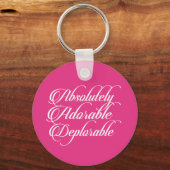 Porte-clés Absolument adorable Porte - clé (Verso)