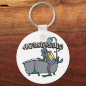 Porte-clés ABSORBE Aquaholic (Recto)