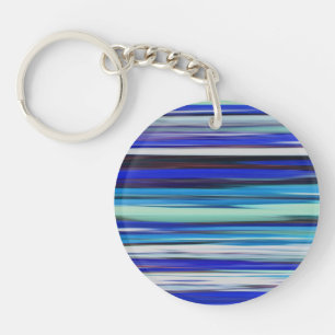 Porte-clés Abstract #2: Blue blur