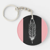 Porte-clés Abstract acrylic keychain (Devant)