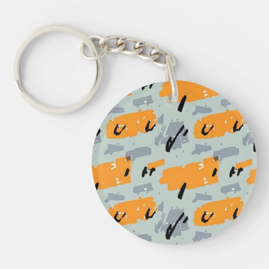 Porte-clés Abstract acrylic keychain (Devant)