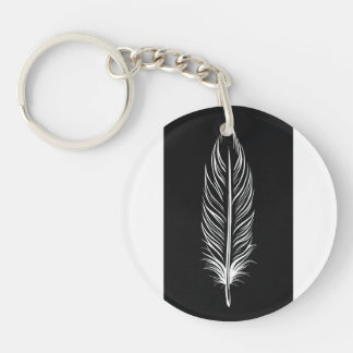 Porte-clés Abstract acrylic keychain