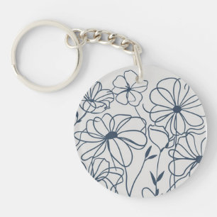 Porte-clés Abstract acrylic keychain