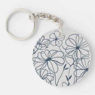 Porte-clés Abstract acrylic keychain