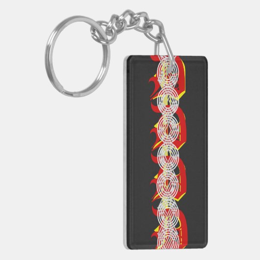 Porte-clés Abstract Art 2 (Devant gauche)