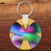 Porte-clés Abstract Butterfly (Recto)