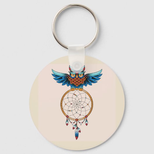 Porte-clés Abstract Dream catcher (Recto)